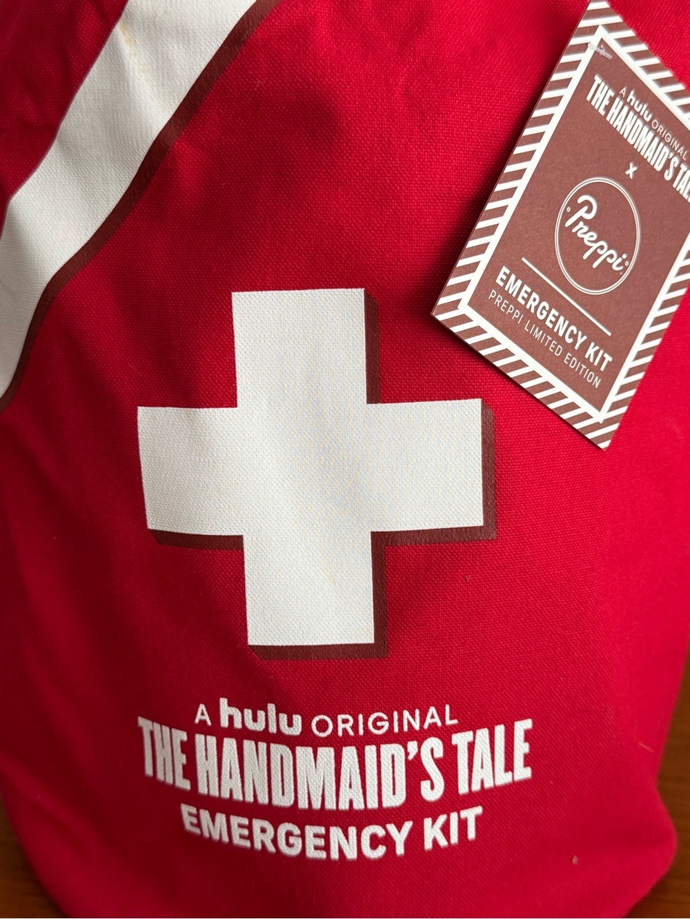 The Handmaid's Tale Red Emergency Kit Tote